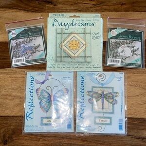 NEW Dimensions, Reflections & Mill Hill Cross Stitch And Counted Bead Craft Kits